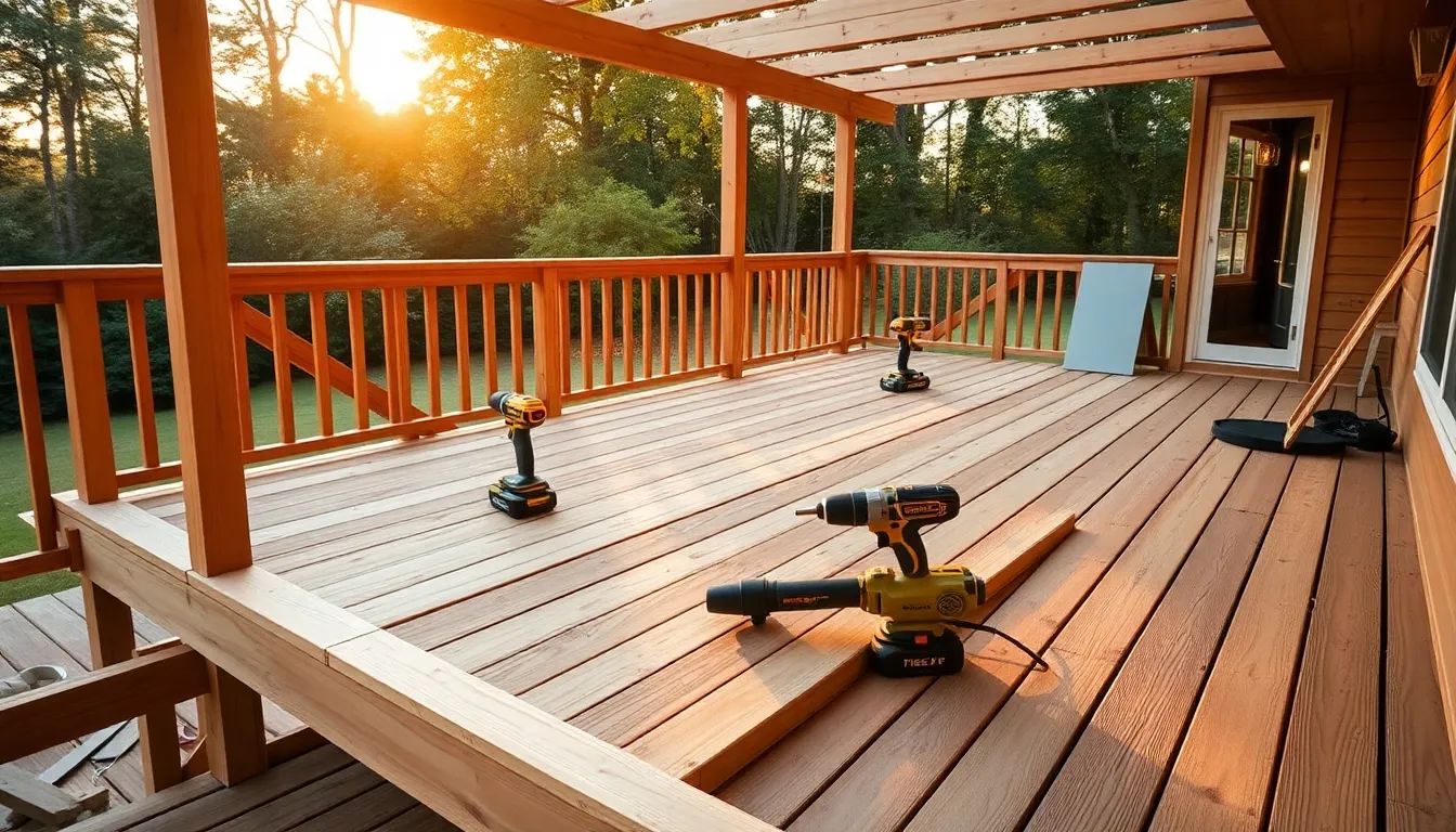 Deck Calculator โ professional construction photography
