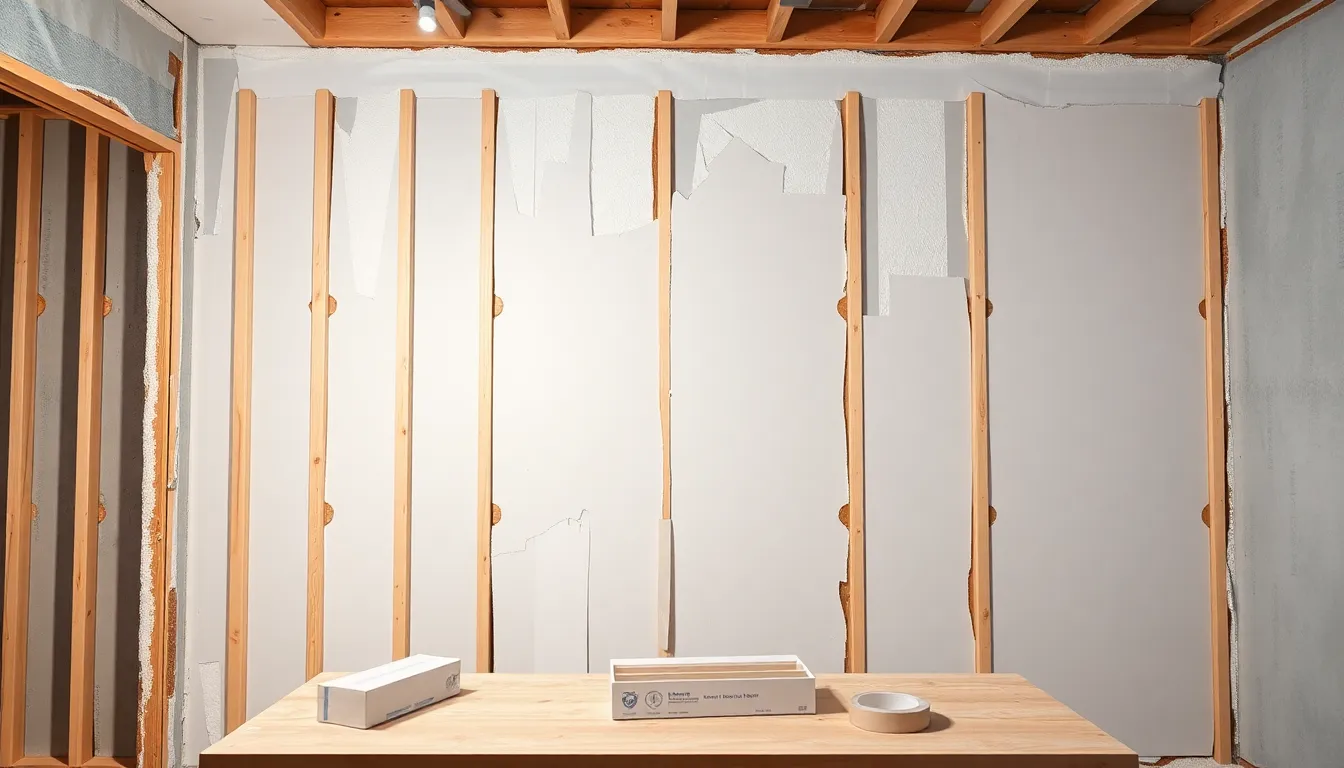 Drywall Calculator — professional construction photography