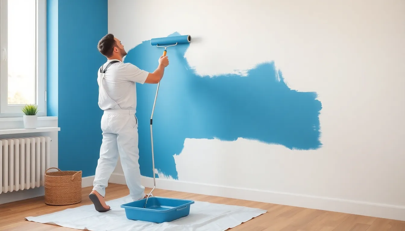 Paint Calculator — professional construction photography